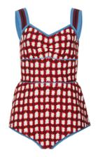 Marni Plaid Tank Top
