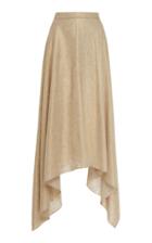 Christian Siriano Alabaster Asymmetrical Skirt