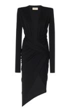 Alexandre Vauthier Asymmetric Crepe Dress