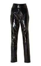Zeynep Arcay High Waist Patent Leather Pants