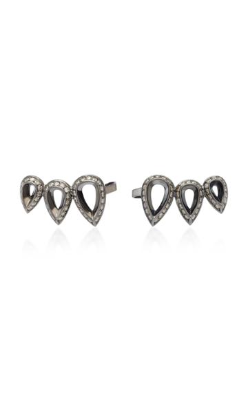 Jack Vartanian Diamond Comet Earrings