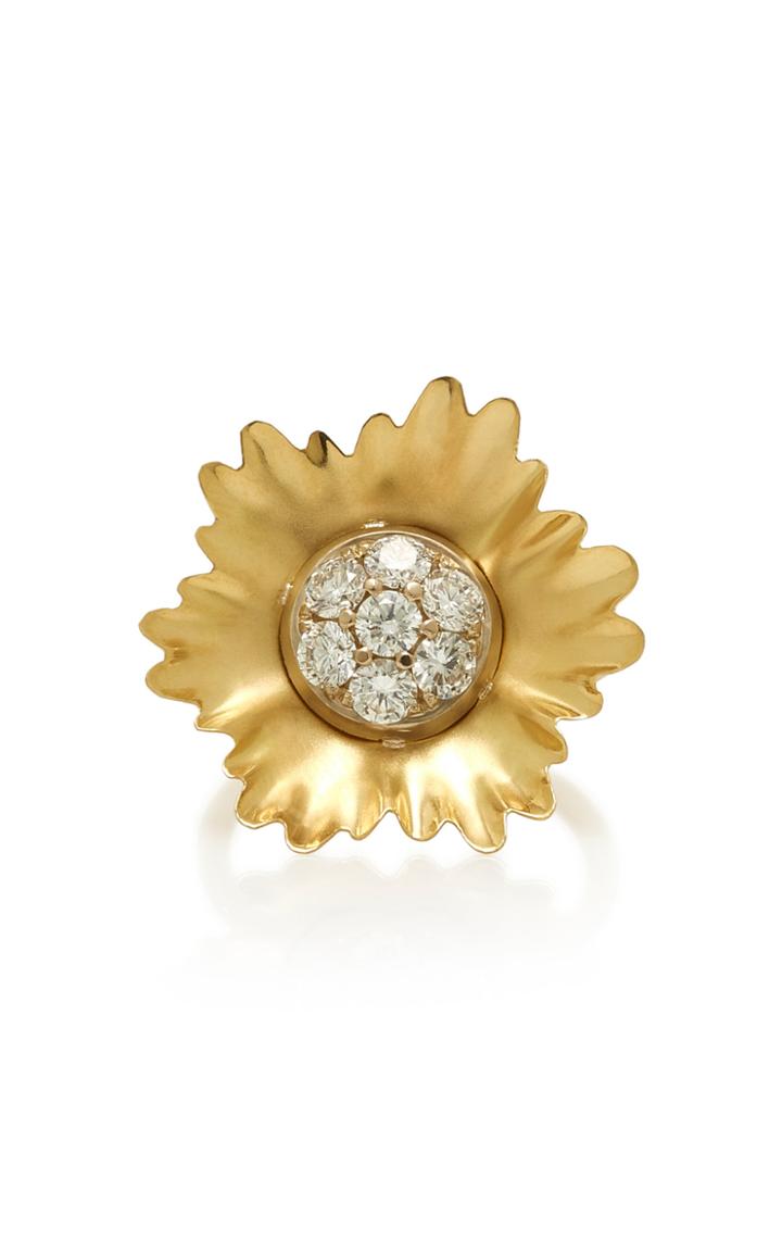 Irene Neuwirth 18k Gold And Diamond Ring