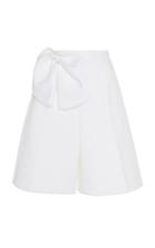 Delpozo Bow Bermuda Shorts