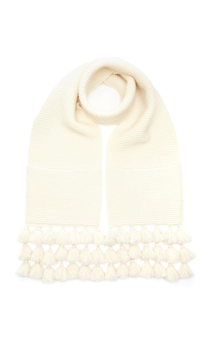 Moda Operandi Gabriela Hearst Pom-pom Cashmere Scarf
