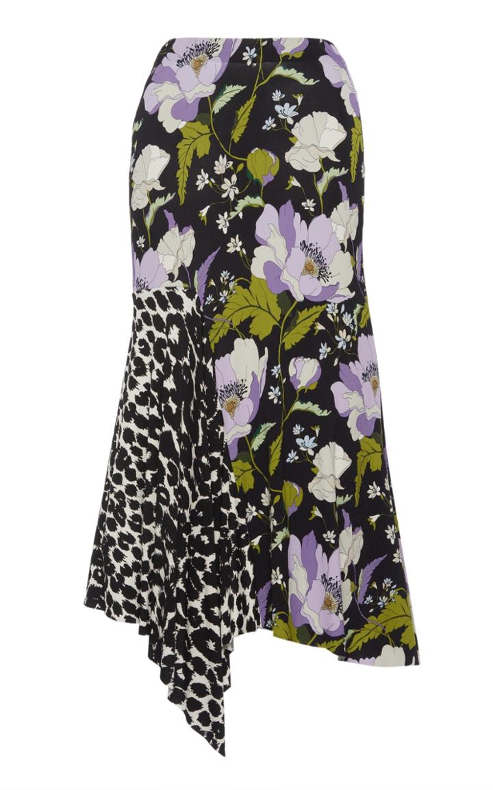 Moda Operandi Tom Ford Asymmetric Crepe-jersey Midi Skirt