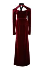 Bibhu Mohapatra Velvet Column Gown