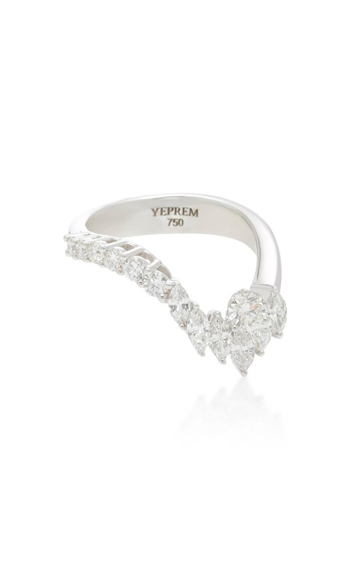 Yeprem 18k White Gold Diamond Ring