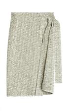 Moda Operandi Rodebjer Alla Mlange Tweed Midi Wrap Skirt