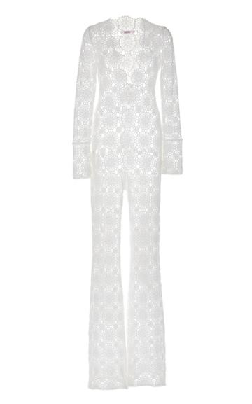 Nevenka Traditional Methods Handmade Cotton Crochet Jumpsuit