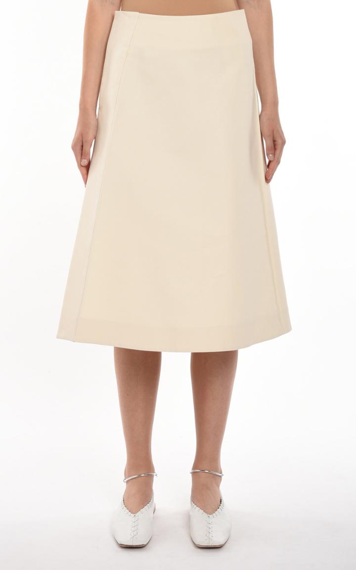 Moda Operandi Jil Sander Structured A-line Midi Skirt