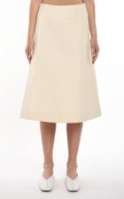 Moda Operandi Jil Sander Structured A-line Midi Skirt