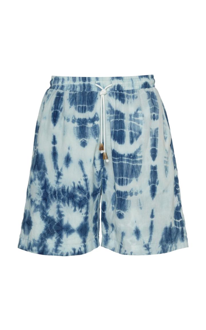 Nanushka Boxer Style Hand Indigo Shorts