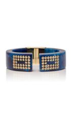 Moda Operandi Mark Davis Bakelite Bangle With Diamonds