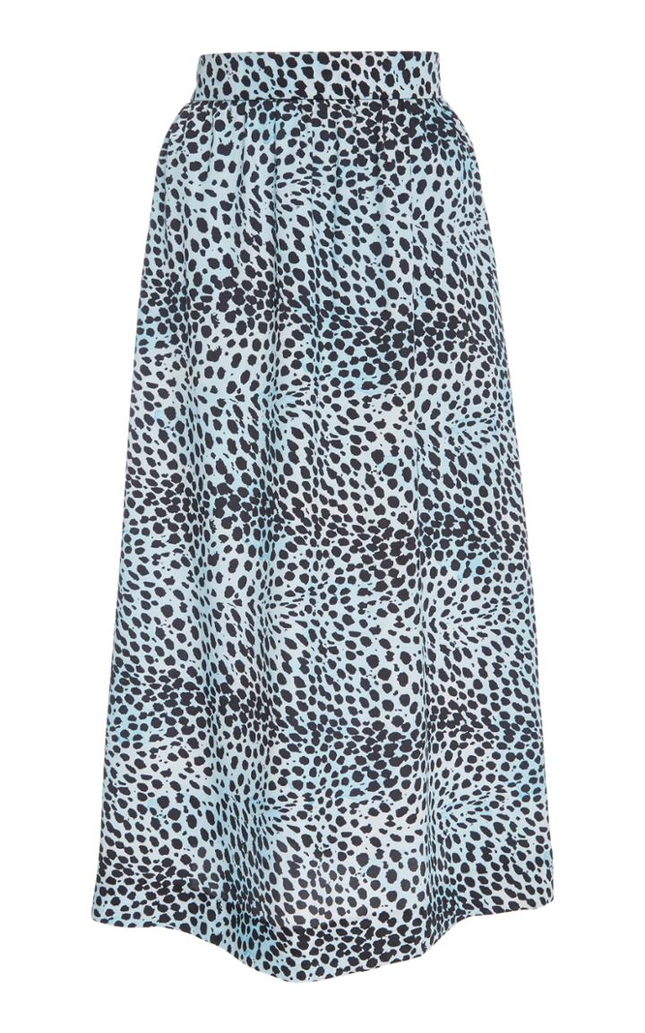 Manoush Leopard Print Skirt