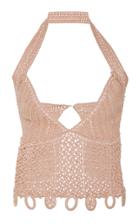Jonathan Simkhai Pearl Crocheted Cotton Top