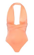 Oye Swimwear Roman Wrap Waist Swimsuit
