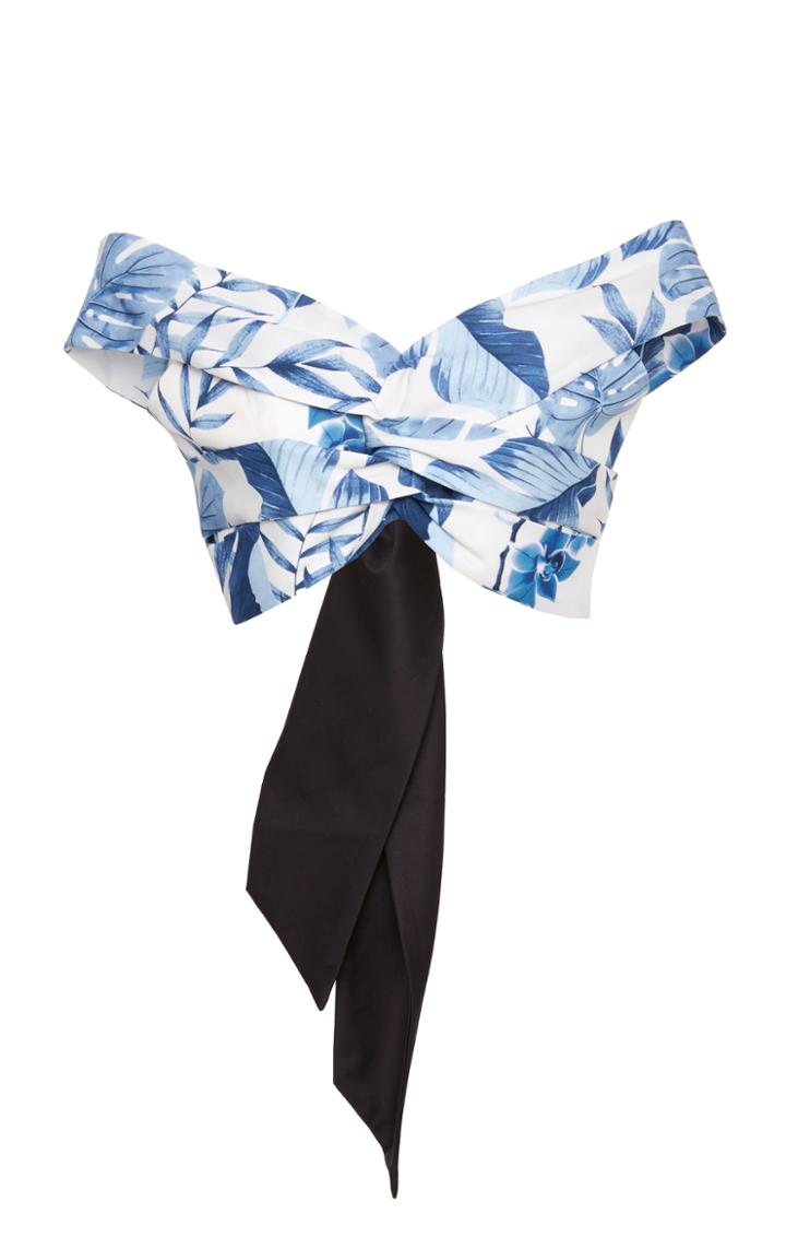 Johanna Ortiz M'o Exclusive Zaire Silk Double Georgette Top
