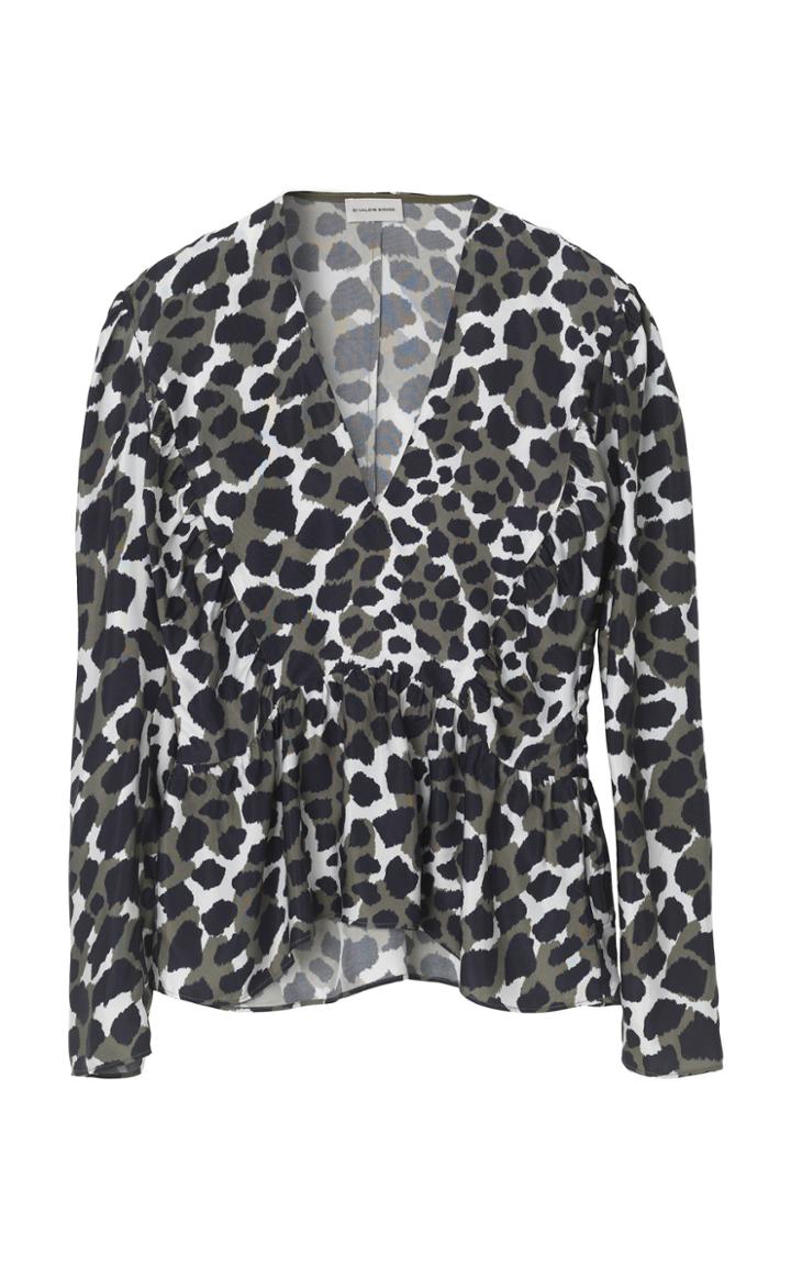 By Malene Birger Orites Leopard Printed Top