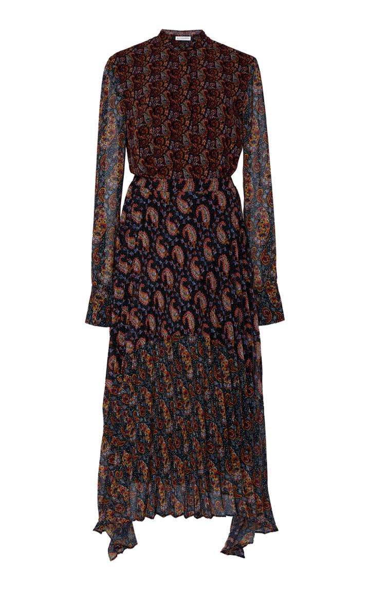 Altuzarra Lakshmi Pliss Printed Dress