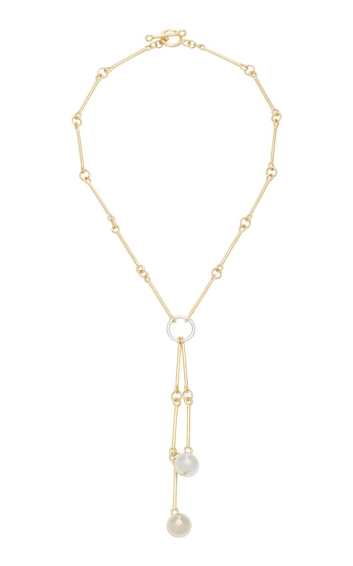 Rush Jewelry Design Signature Petite 18k Yellow Gold Chain Lariat