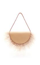 Moda Operandi Staud Amal Ostrich Feather Shoulder Bag