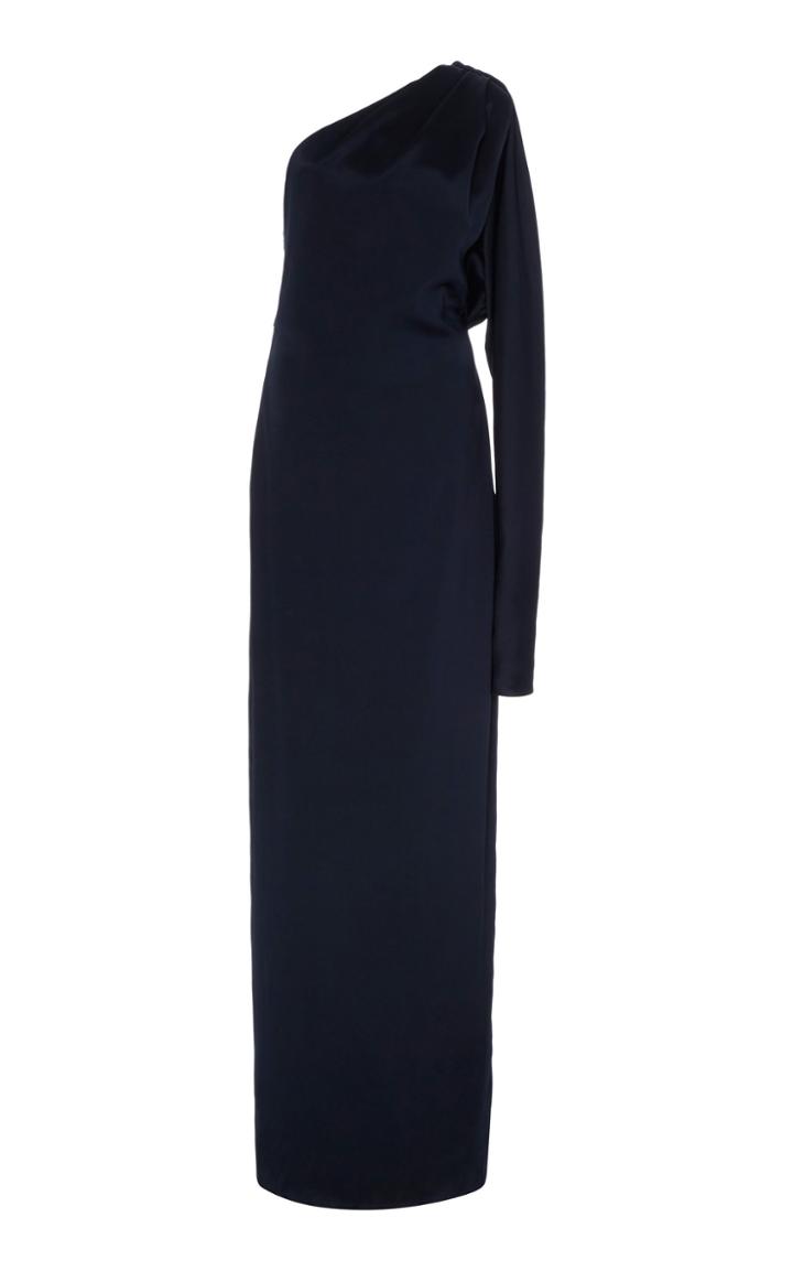 Moda Operandi Cushnie Draped Silk Gown Size: 0