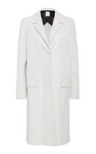 Rosetta Getty Oversized Leather Longline Coat