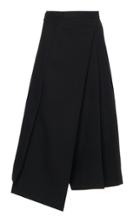 Jil Sander Wool Wide-leg Cropped Trousers