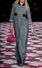 Moda Operandi Miu Miu Embellished Double-breasted Coat