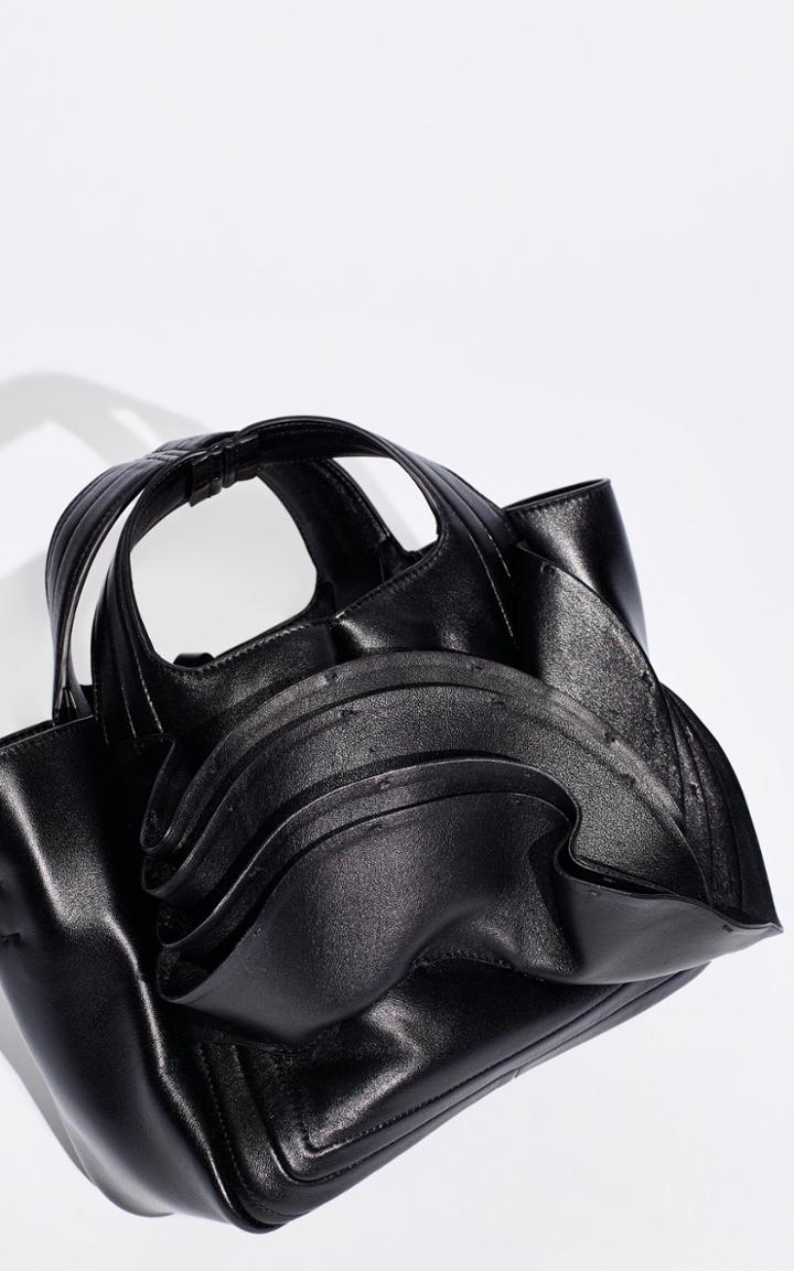 Moda Operandi Valentino Valentino Garavani Atelier Rouches Mini Leather Tote