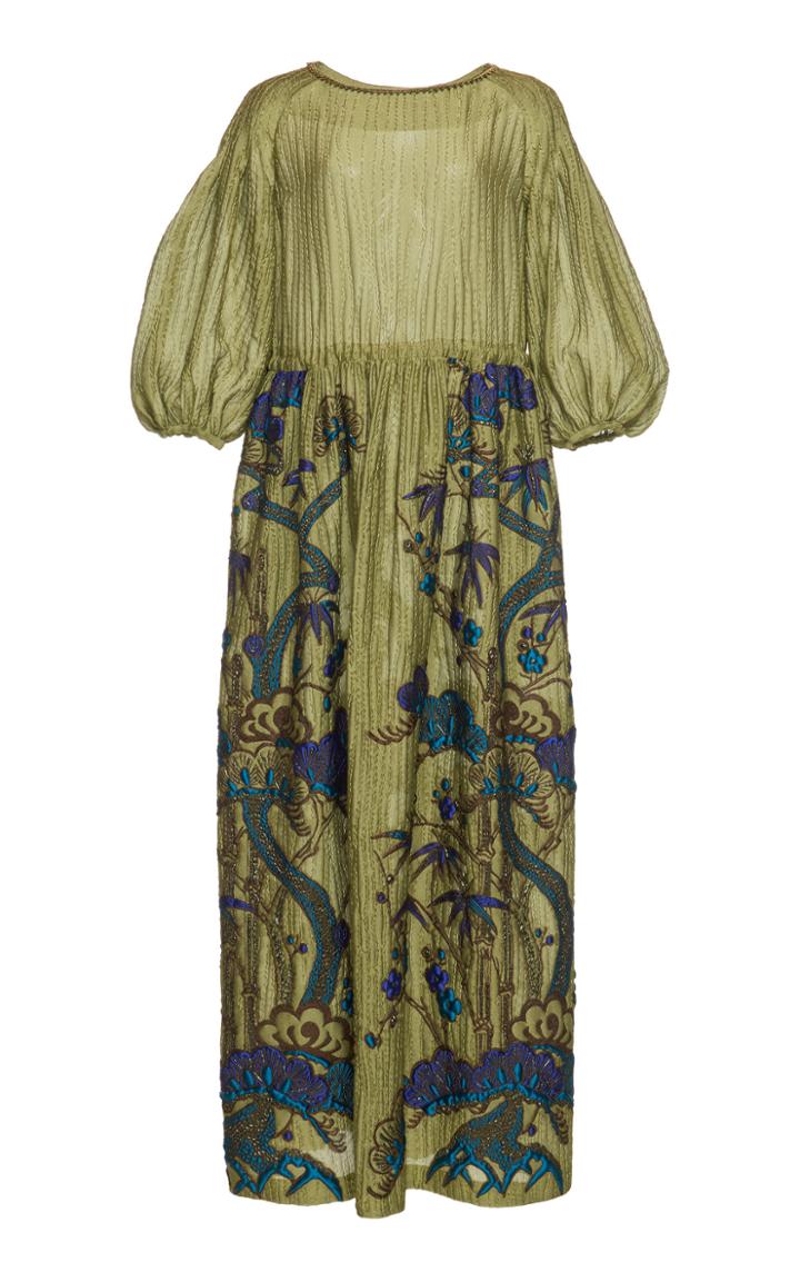 Alberta Ferretti Jacquard Dress