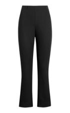 Leset Rio Cropped Crepe Flare Pants