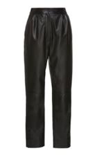 Dundas Black Leather Pants