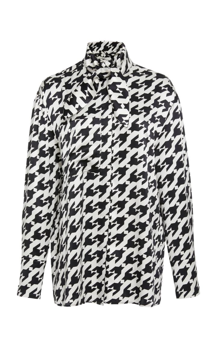 Delfi Collective Trish Printed Silk Top