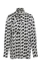 Delfi Collective Trish Printed Silk Top