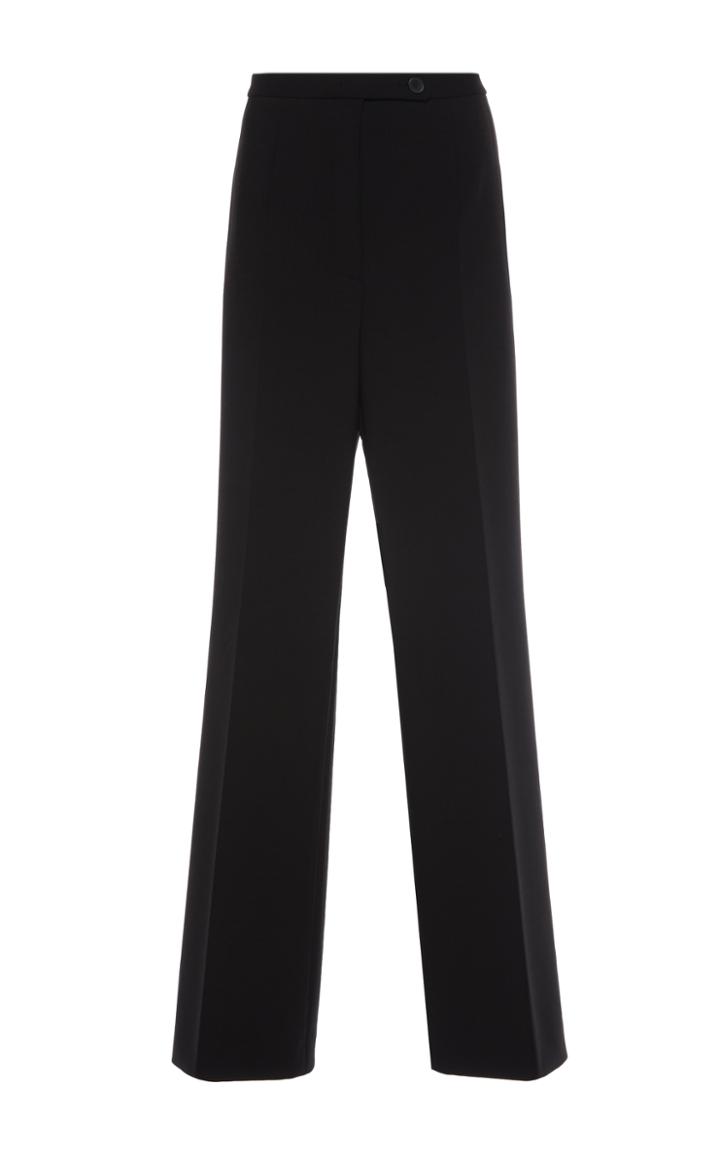 Alberta Ferretti Bi-stretch Wool Trouser
