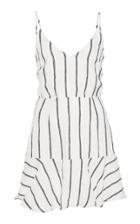 Suboo Eden Stripe Tie Back Mini Dress