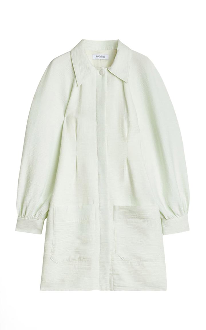 Moda Operandi Rodebjer Vivvy Crinkled Crepe Mini Shirt Dress