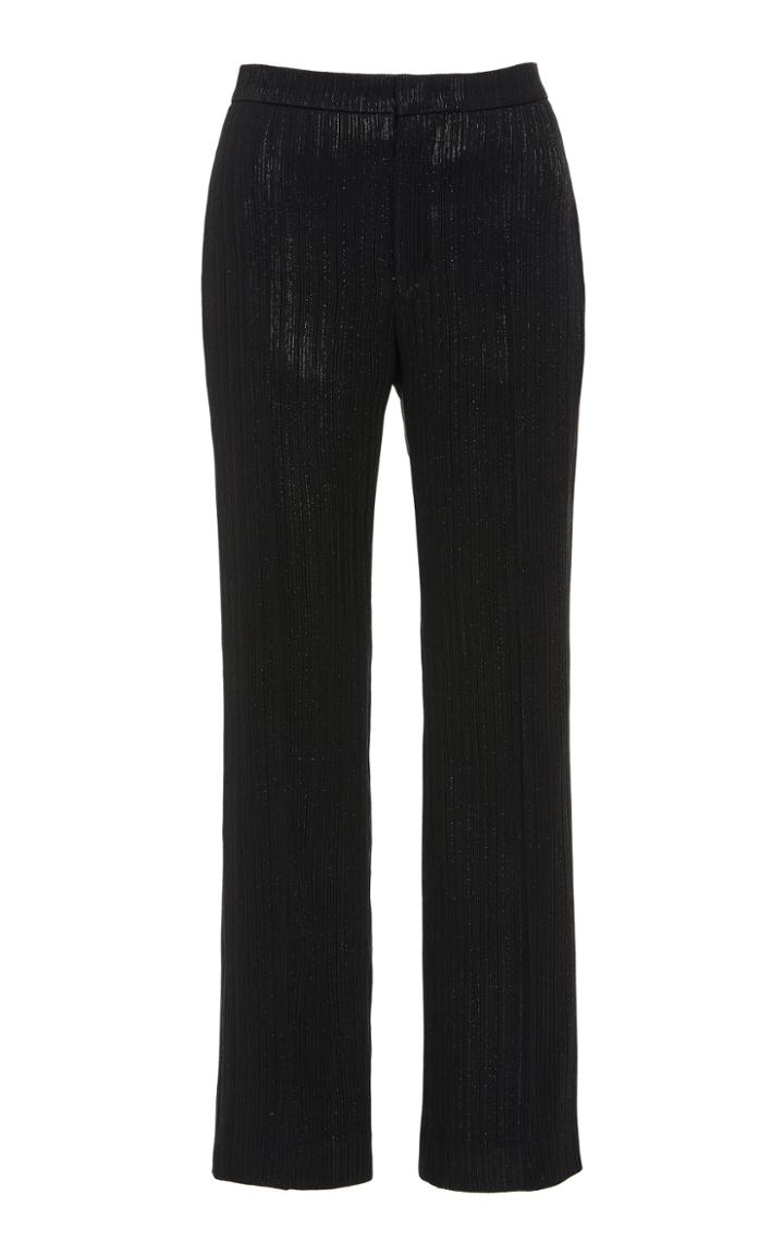 Isabel Marant Denlo Metallic Cropped Trousers