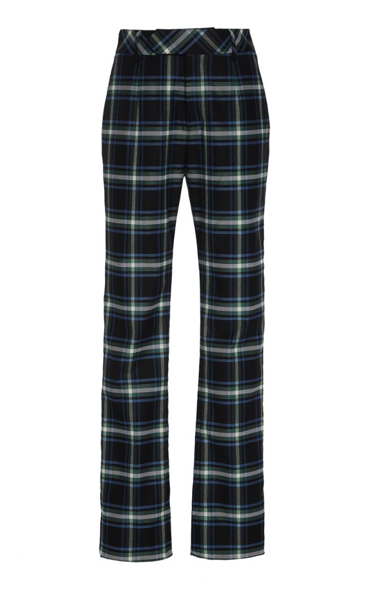 Matthew Adams Dolan Slim Plaid Trouser
