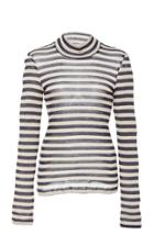 Nanushka Alana Slim Fit Stripe Top