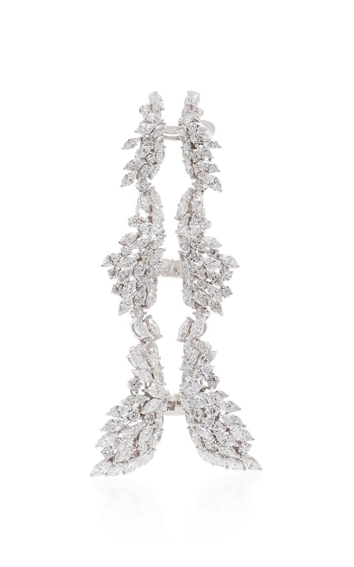 Yeprem Chevalier Long Diamond Ring