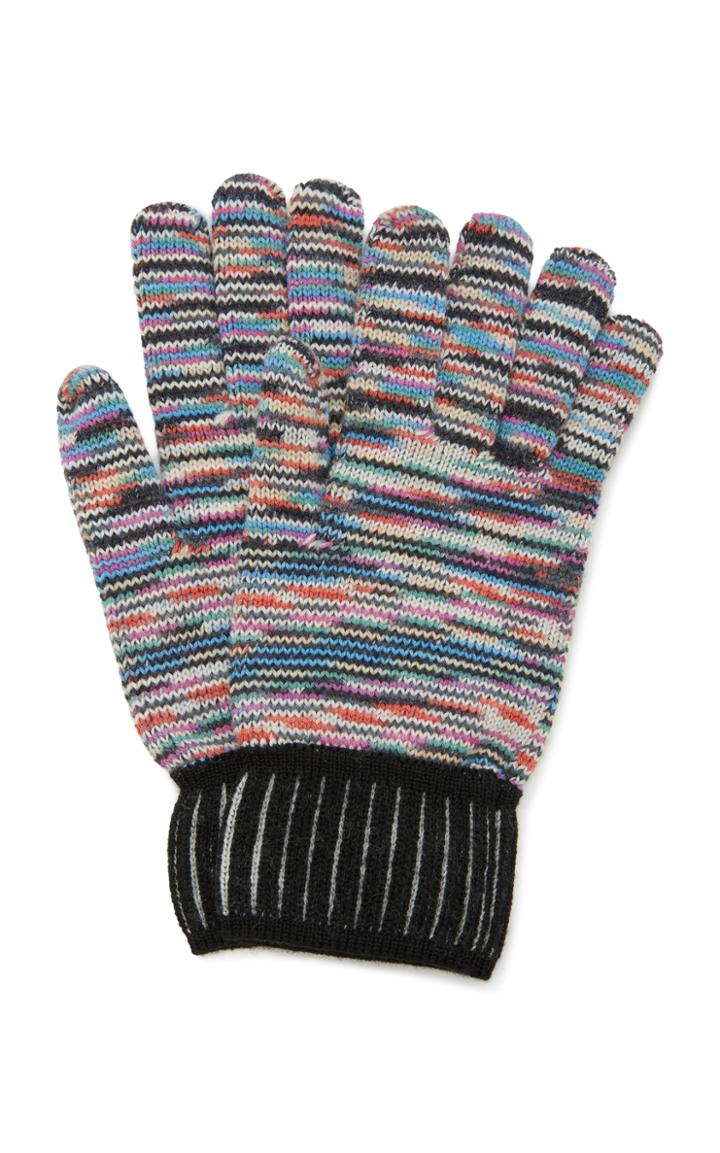 Missoni Space Dye Wool Gloves