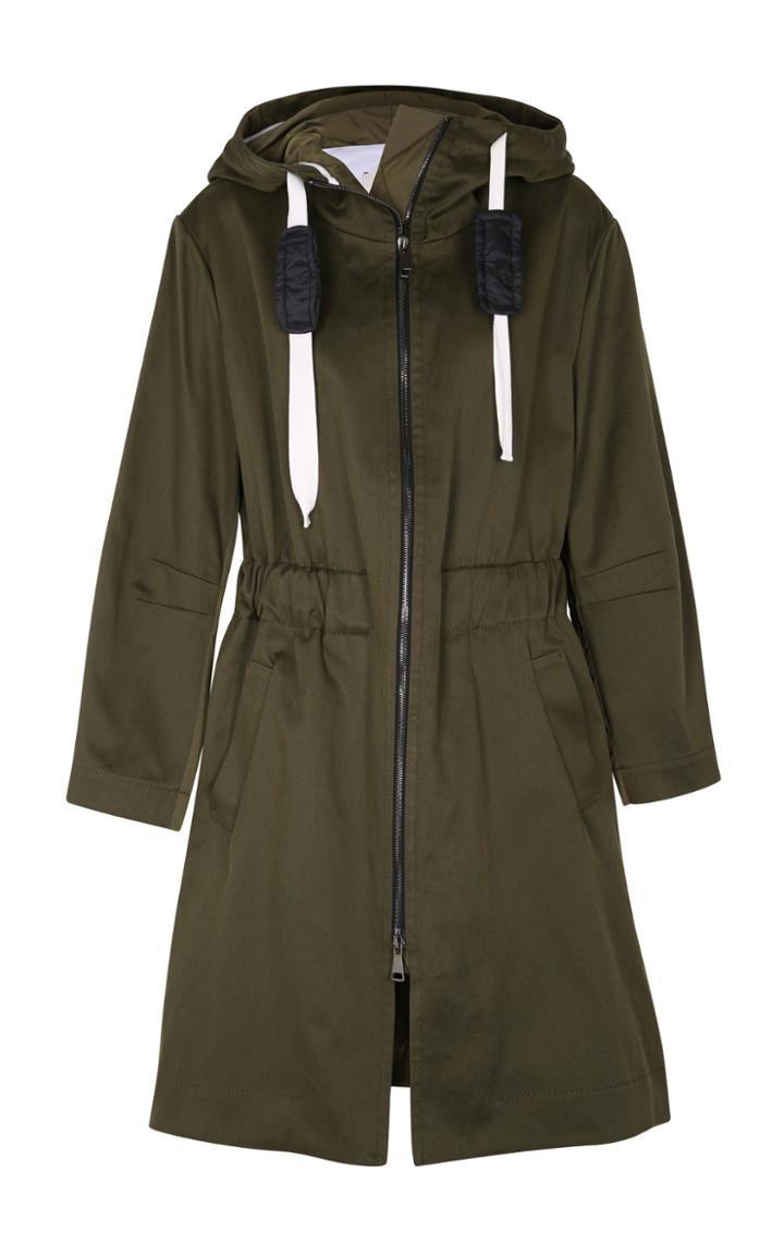 Dorothee Schumacher Surprising Collage Parka Coat