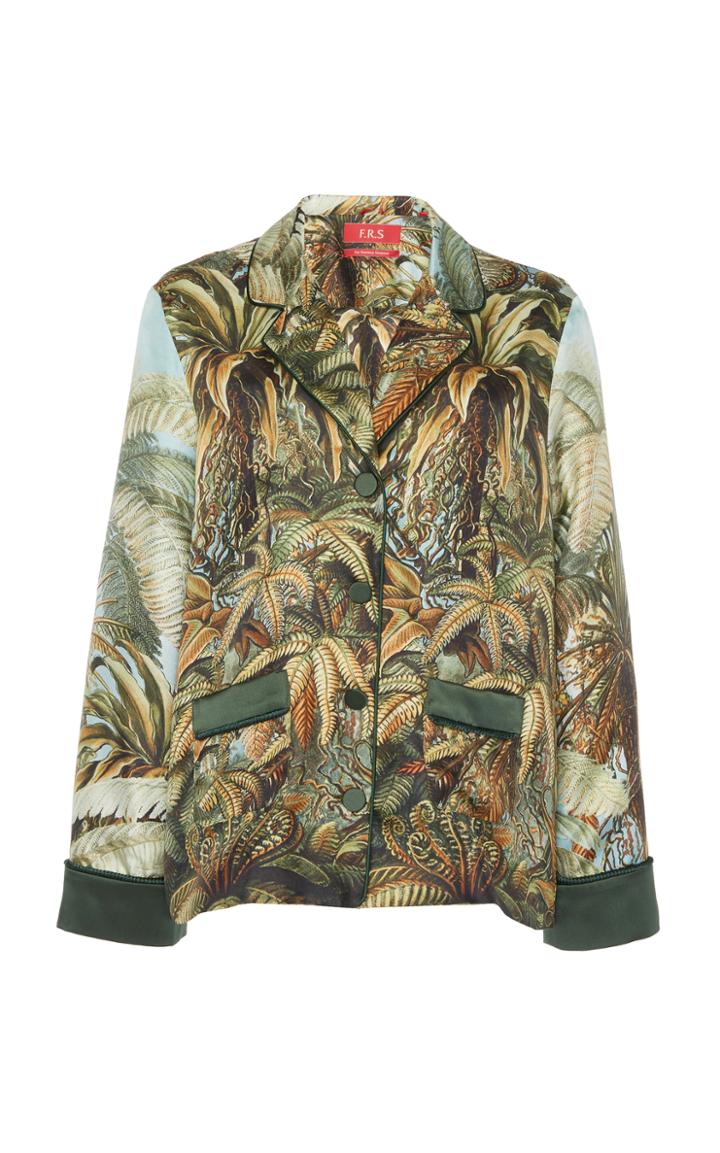 For Restless Sleepers Ade Button Up Printed Top