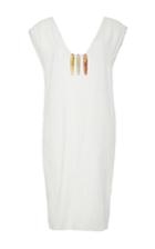 Voz Hand-loomed Organic Cotton Jewelry Dress