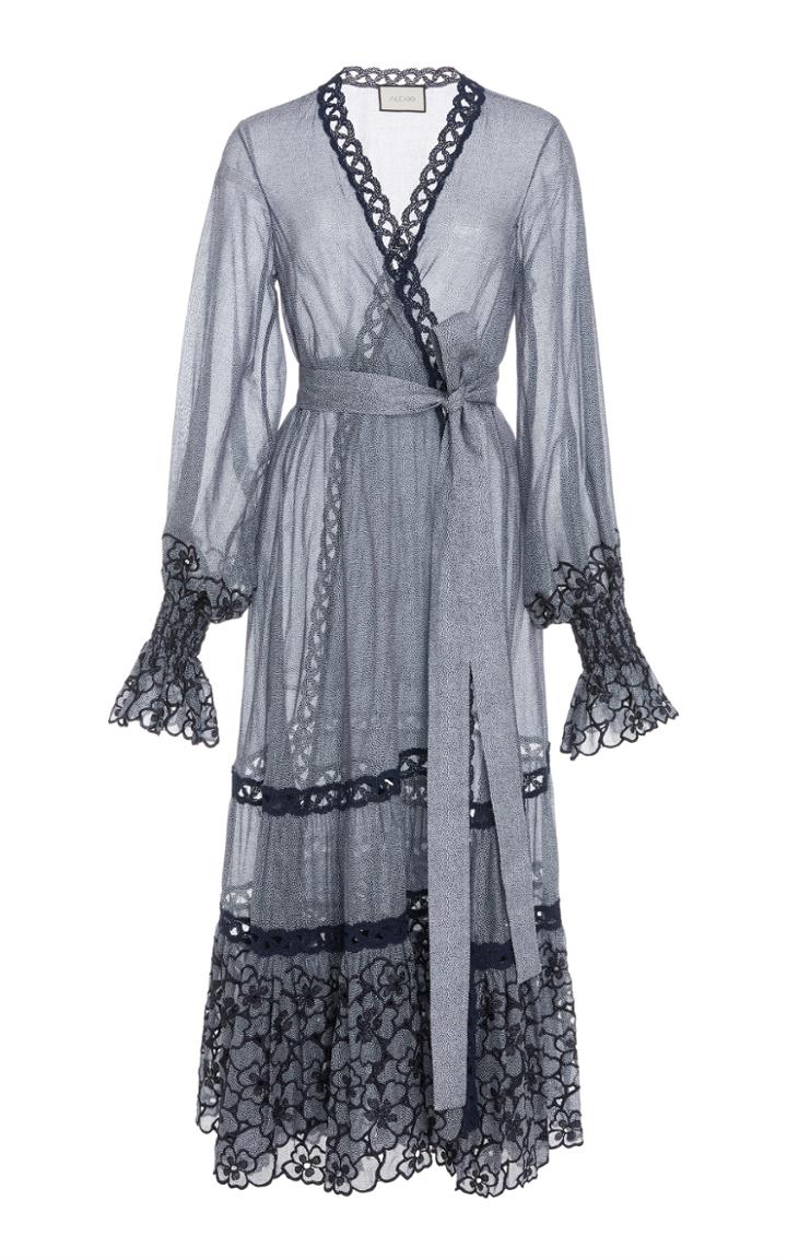 Alexis Theo Embroidered Midi Dress