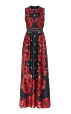 Elie Saab Floral Printed Maxi Dress