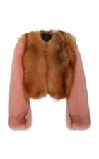 Diane Von Furstenberg Fox Fur Jacket