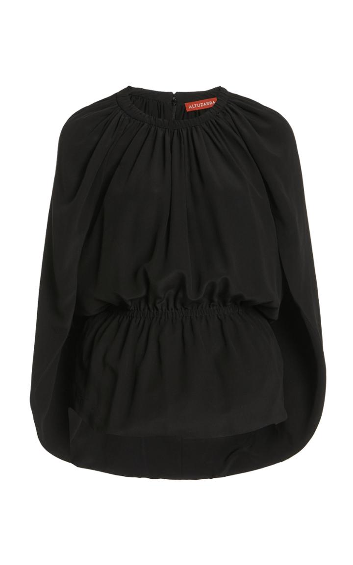 Moda Operandi Altuzarra Diantha Silk Cape Top